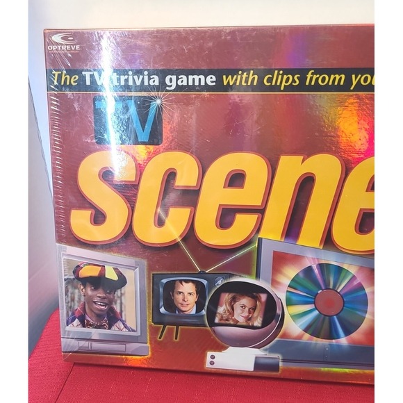 Mattel Other - TV Scene it? TV‎ Trivia Game DVD Family Friends Board Game Factory Sealed New